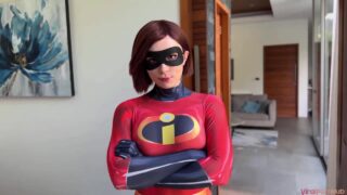 Sweetie Fox onlyfans leaked – Elastigirl Cosplay Fucks part 1