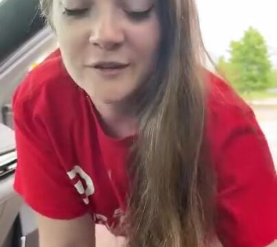 redheadwinter onlyfans leaked blowjob riding cock on car