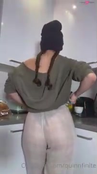 Quinn Finite porn video masturbate in kitchen