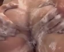 Rose Hart porn video shower BG