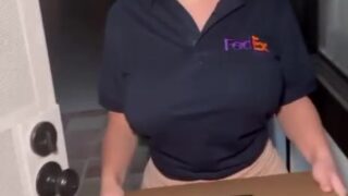 Salomelons delivery girl porn video