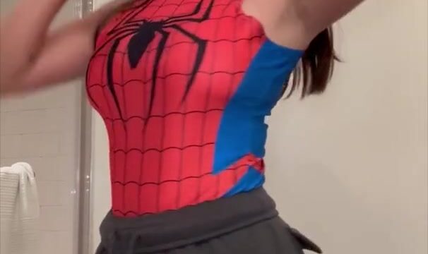 Sophie Rain porn video spiderman girl tease